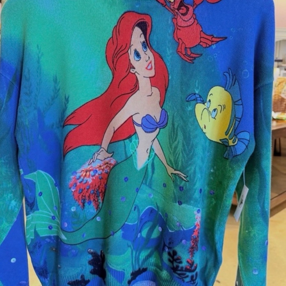 Disneyland Ariel Sweater Disney Park 2025
